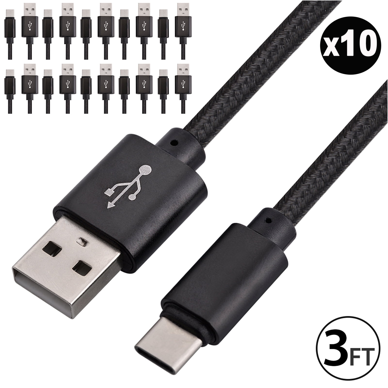 USB-C USB 3.1 TYPE C DATA SYNC CHARGING CABLE LEAD FOR SAMSUNG GALAXY S8,S8 PLUS
