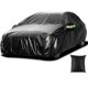 thumbnail image 1 of Car Cover Waterproof Car Cover Against Sun Snow Dust Wind Universal Size (4.4 * 1.8 * 1.6m/Hatchback/ 210T Black), 1 of 5