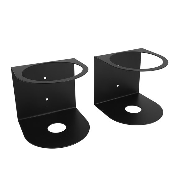Spray Can Holder, Black Wall Mount Iron Spray Can Organizer for Work Spaces