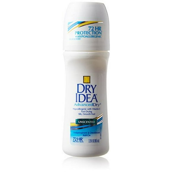 Dry Idea Déodorant Anti-Transpirant Roll-On Sans Parfum 3,25 oz