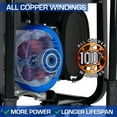 thumbnail image 2 of DuroMax Dual Fuel 4400 Watt Hybrid Portable Generator, 2 of 5
