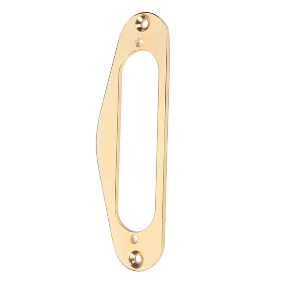 Milaget Electric Guitar Single Neck Pickup Surround & Screws 1pc Gold