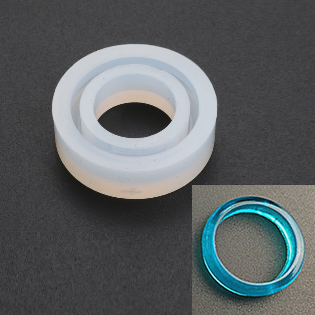 1 PC Silicone DIY Ring Mold Making Jewelry Rings Resin Casting Mould