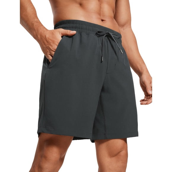 Shorts Deportivos CRZ YOGA 7" Secado Rápido con Bolsillos