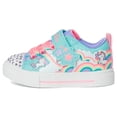 thumbnail image 4 of Zapatilla Skechers Twinkle Sparks-Jumpin' Cloud para niñas, color turquesa, 4 of 7