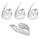 thumbnail image 4 of Púas de dedo de metal, 3 piezas, dedo índice, 1 pieza, piezas de guitarra para pulgar, accesorios para instrumentos musicales (plata), 4 of 12