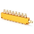 thumbnail image 1 of Oil Distributor, Stable Stainless Steel Oil Piston Separator Functional With 8 Way For Mechanical Equipment, 1 of 8