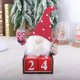 thumbnail image 1 of Fiudx Liquidación De Ahorros De Verano Calendario De Madera De Navidad Calendario Perpetuo Lindo Calendario De Tarjetas Regalo De Navidad Adornos De Escritorio, 1 of 3