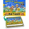 Mario Maker 2 Edible Cake Image Topper Personalized Picture 1/4 Sheet (8"x10.5")
