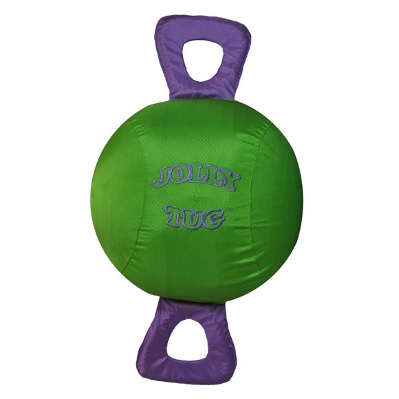 Horsemen's Pride 14"" Jolly Tug Caballo de juguete verde (JT14 G)