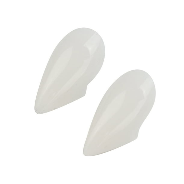 Colmillos De Vampiro Realistas Para Halloween - 3 Tamaños (13mm, 15mm, 17mm), Con Pegamento, Para Disfraces De Adulto Y Niño
