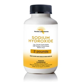 Sodium Hydroxide (Lye/Caustic Soda) - 10 Pounds - Must Choose UPS as Your  Shipping Method if Ordered for only $29.99 at Aztec Candle & Soap Making  Supplies