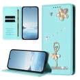 thumbnail image 2 of Tianyeda for Google Pixel 10 Case, PU Leather Wallet Case with RFID Blocking Card Holder Mint Green, 2 of 5