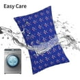 thumbnail image 6 of Salouo Hockey Pattern Pillow Cases,1PC Pillow Covers with Envelope Closure Decorative Pillow Case for Bed Couch,Pillows Not Included-14"x20", 6 of 6