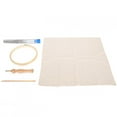 thumbnail image 2 of Punch Needle Embroidery Kit Hoops DIY Coarse Wool Brass Tube Yarn Scissors Tools Set, 2 of 14