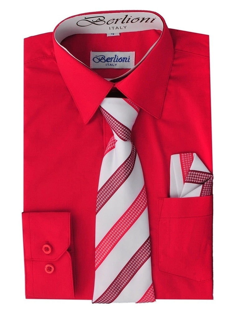 boys slim fit dress shirt