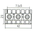 thumbnail image 2 of 1 juego de tuercas de bloqueo de cuerdas con llave y tornillos Yuyangstore Tuerca de la guitarra eléctrica Negro, 2 of 8