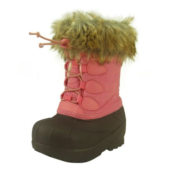 The Doll Maker Girl's Outdoor Waterproof Winter Snow Boot (Little Kid/Big Kid) - TD194005D-12