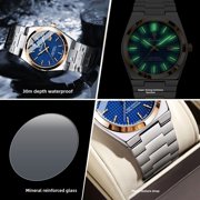 Luminous fashion trend waterproof men's watch