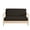 Black, variant on King Size Armless Futon Covers - 100% Cotton Futon Slipcovers - Zippered Couch Cover Sofa Bed Protector, Sleeper Sofa Cover, Machine Washable, Aqua