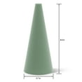 thumbnail image 3 of (2 pack) FloraCraft Floral Desert DryFōM  Foam Cone 3.7 inch x 8.9 inch Green, 3 of 6