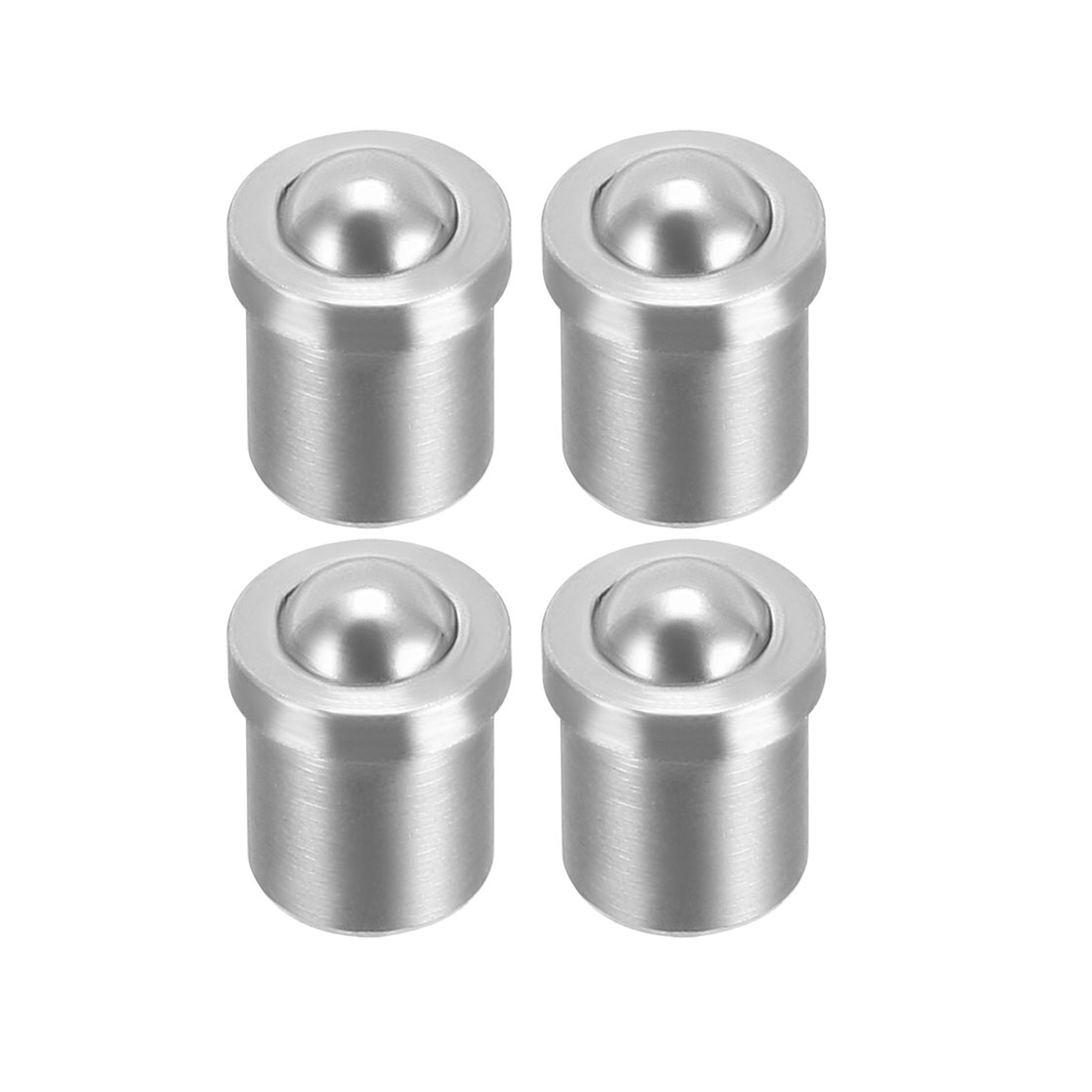 4mm Dia Door Closet Ball Catch Latch Catcher Stainless Steel 4Pack