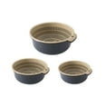 thumbnail image 2 of 3-piece Water Basket Set, Plastic Fruit and Vegetable Drain Basket, Household Storage Container for Kitchen Sink, Produce Washing, Countertop Organization, by FAJHHA, 2 of 7