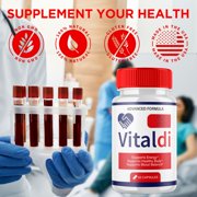 Vitaldi Blood Support Pills Advanced Formula Vitamin Supplement 120 Capsules