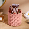 thumbnail image 3 of Rotating Makeup Brush Cup Holder Makeup Organizer Multi-functional Cosmetics Storage Box Eyebrow Pencil Makeup Brush Organizer (white large), 3 of 7