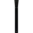 thumbnail image 3 of Ekena Millwork 2"W x 18"D x 18"H Stockport Steel Bracket, Powder Coated Black, 3 of 12