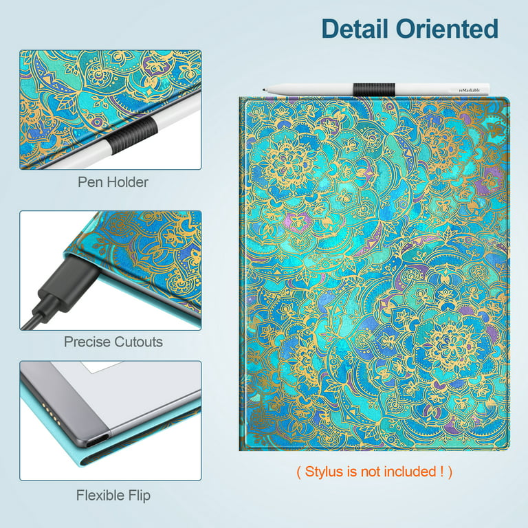 reMarkable 2 Folio Case - Premium PU Leather Cover for reMarkable 2 Digital Paper  Tablet 10.3 inch