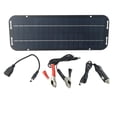 thumbnail image 1 of Panel solar de 60 W y 12 V, cargador de batería de mantenimiento para caravana, coche, furgoneta y barco., 1 of 7