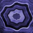 thumbnail image 2 of Grey, Jace 26x26 White Modern Wood Framed Museum Art Print Titled - Agate rings Purple, 2 of 4