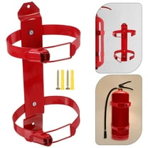FESTFENDS Rv Fire Extinguisher Bracket Fire Extinguisher Bracket Red Plastic Rod 1Pack