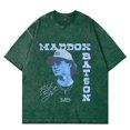 thumbnail image 1 of Maddox Batson MB Playera Lavada Vintage Algodón Unisex Manga Corta con Foto, 1 of 7