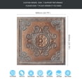 thumbnail image 6 of Village style ceiling tiles Decorative pvc panels for Restaurant PL08 Weathered copper 10Pcs/pack, 6 of 9