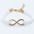 thumbnail image 2 of VONKY Bracelet en Cuir Symbole Infini Tendance pour Femmes Bracelet Multicouche, 2 of 2