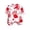 Brick Red, variant on Women Blood Splatter Paint Tshirt Halloween Red Paint Splatter Drip Graphic Short Sleeve White Tee Horror Movie Zombie Party Costume Tops Black for Size M