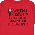 thumbnail image 4 of Inktastic Volunteer Firefighter Future Girls Girls Long Sleeve Toddler T-Shirt, 4 of 5