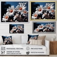 thumbnail image 4 of Designart "White Daisies landscape Sunrise II" Floral Floater Framed Canvas Print, 4 of 7