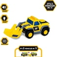 Cat Truck Constructors Transforming Wheel Loader Toy Vehicle
