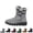 Gray, variant on Teyfeniy Women Winter Snow Boots Waterproof Walking Booties Non Slip Fur Lined Warm Outdoor Adjustable Strap Comfortable Ankle Short Boot