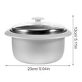 thumbnail image 3 of LIFKOME Rice Cooker Liner Pot To Make Rice Electric Cooker Accessories Pot Household Replacement Iron Random Color, 3 of 8