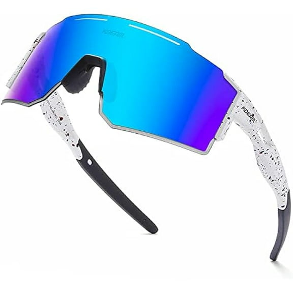 Sports Polarized Sunglasses UV Protection for Youth, Men & Women, Ideal for Cycling Running Baseball Skiing & Softball