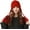 Red, variant on Women Peruvian Beanie Hat Sherpa Earflap Knitted Beanie Winter Laplander Cap Warm Slouchy Ski Hat