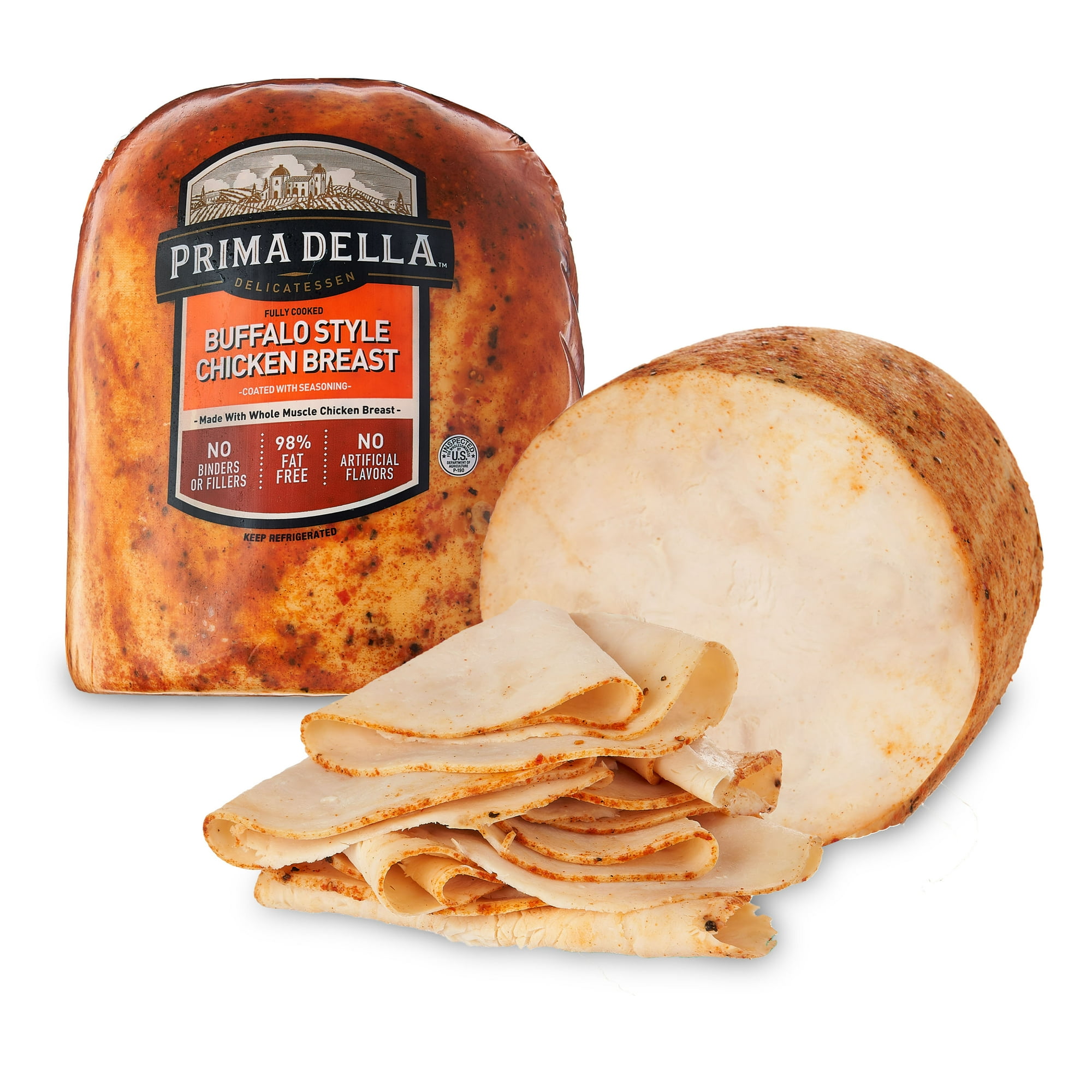 Prima Della Buffalo Style Chicken Breast, Deli-Sliced