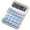 Blue, variant on Homerr Retro Typewriter Calculator Mechanical Keyboard Calculator Vintage Mechanical Calculator - 12-Digit LCD Display for Desktop Use