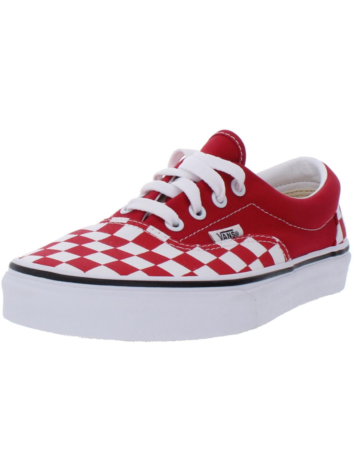 vans red and cream