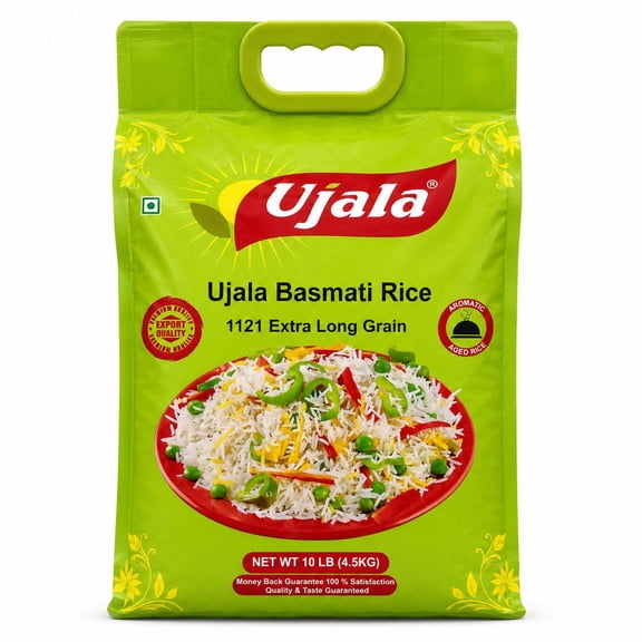 Ujala Basmati Rice, Premium Long Grain Rice, 10 lb