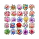 thumbnail image 1 of Pegatinas de flores para el hogar Pegatinas decorativas para mascotas Materiales para manualidades DIY para cuadernos, diarios y teléfonos 50 hojas, 1 of 8
